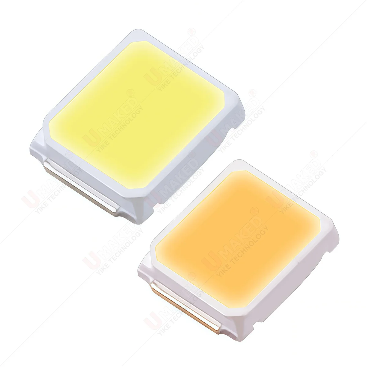 1000Pcs 2835 SMD LED Diodes Chip Cool Warm White Red Green Blue Yellow 0.2W 0.5W 2V 3V Small DIY PCB Surface Mount Emitting Lamp