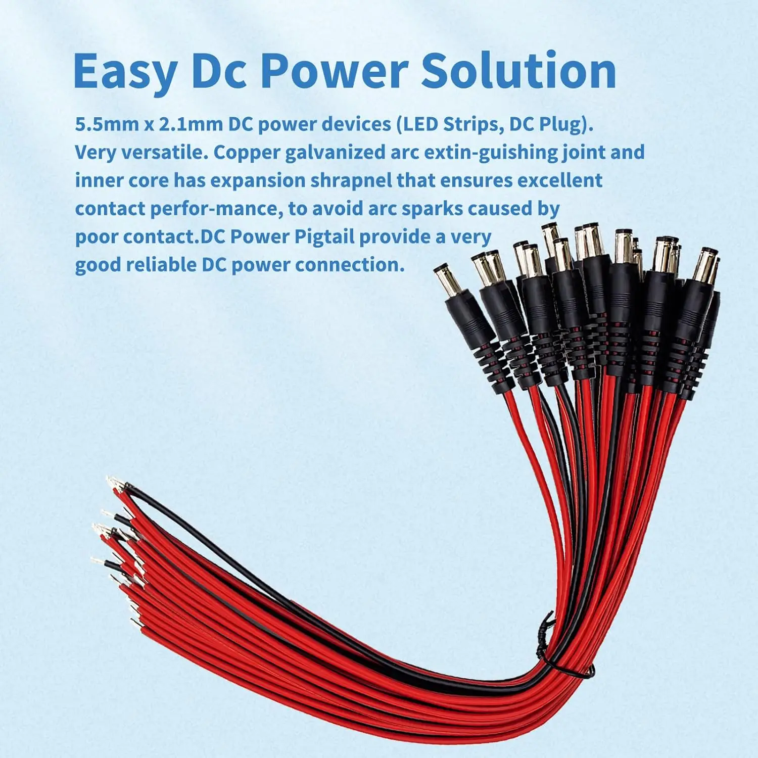 18 Channel 12 Volt DC Output 30A Camera Power Supply Box for CCTV DVR Security System and Distributed Cameras image 3