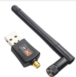 AC 600M Faster Wireless WIFI USB Adapter Dual Band  Wireless USB Dongle Antenna Network Adapter For Tablet Laptop Destop PC