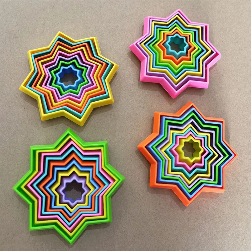 

4PCS Magic Star Sensory Fidget Stress Relief ADHD Autism Anxiety Therapy Kids Toys Small Gifts Party Favors Classroom Rewards