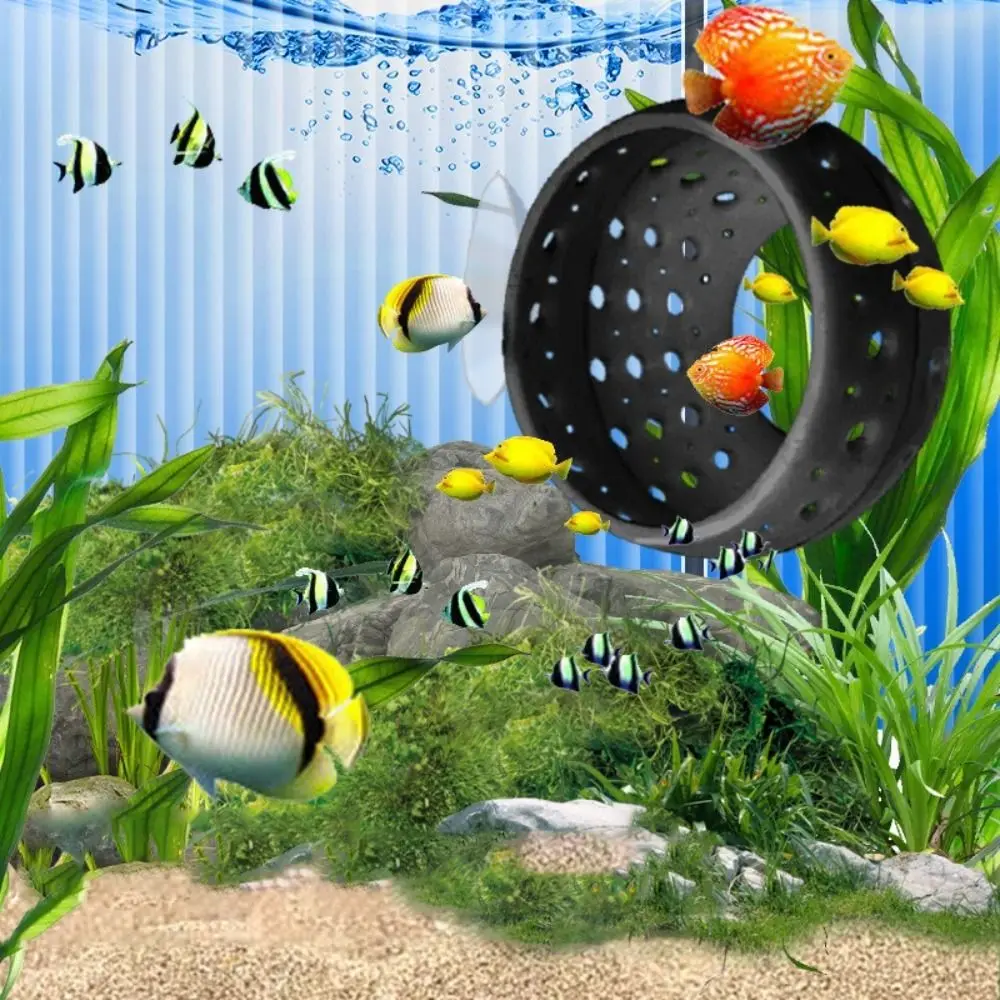 

Guppy Hideout Hollow Fish Shrimp Cave Decorative Plastic Bettas Hiding Place with Suction Cup Aquarium Habitat Aquarium Decor