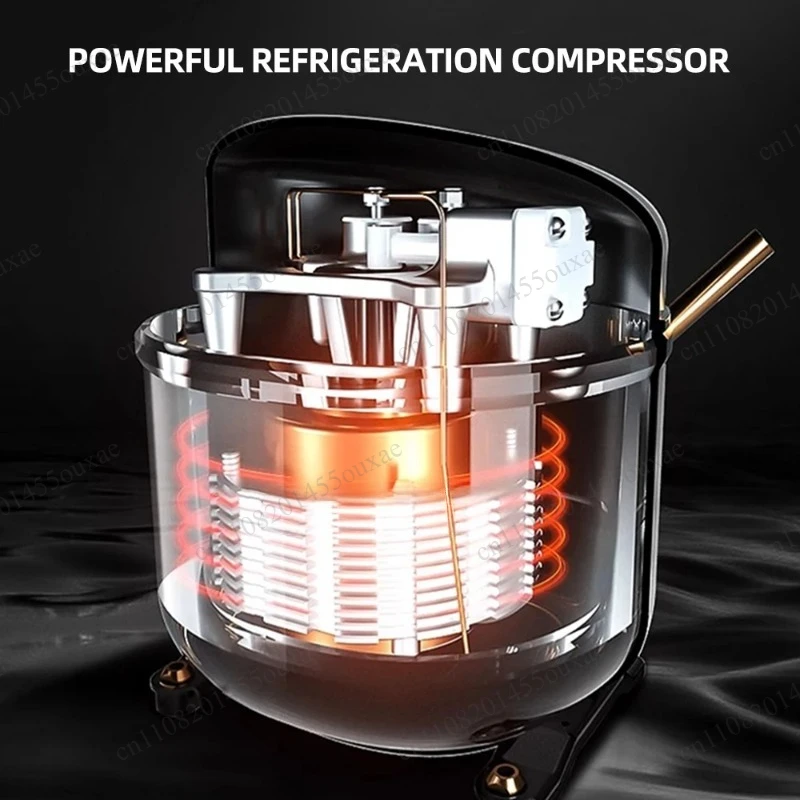 HZB-25F Automatic Timing Ice Maker 20kg/24H Multifunctional Cube Ice Making Machine Compact Equipment For Coffee Shop Bar
