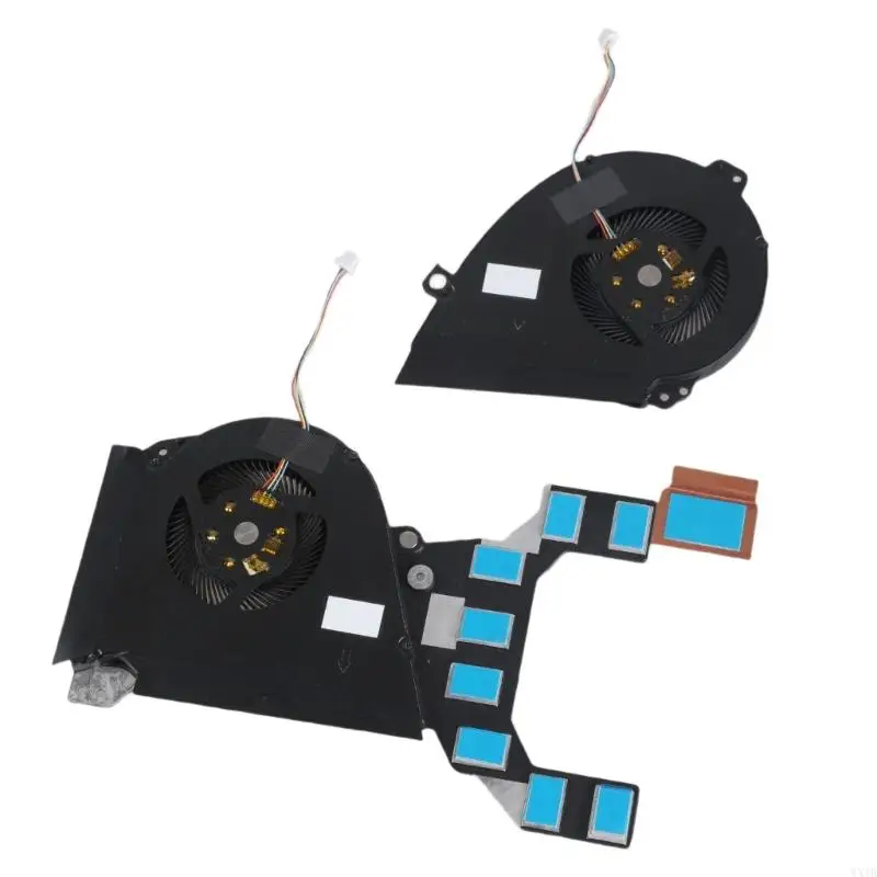 DC12V 1A CPU GPU Fan Notebook Cooling Fan for ROG Zephyrus GX501 GX501V GX501VI GX501VSK GX501GI Laptop 