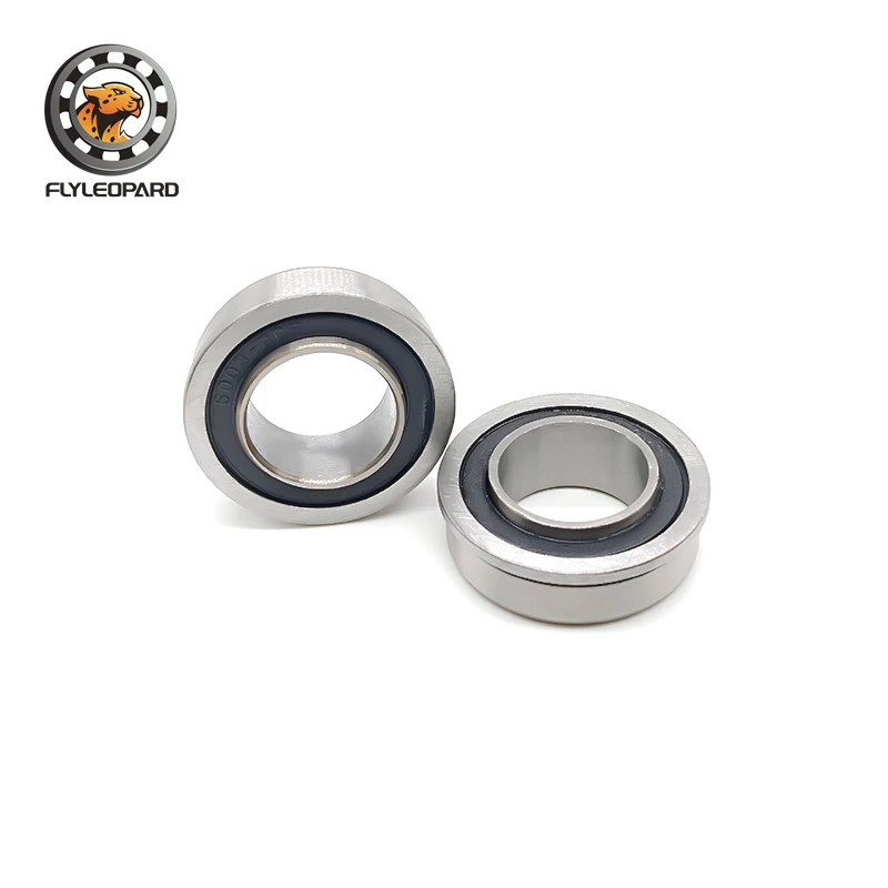 2P F623RS 3X10X4  Flanged Ball Bearing ABEC-7 RS Rubber Seal 3D Printer CNC Miniature Bearings F625RS 5X16X5 F695RS 5x13x4