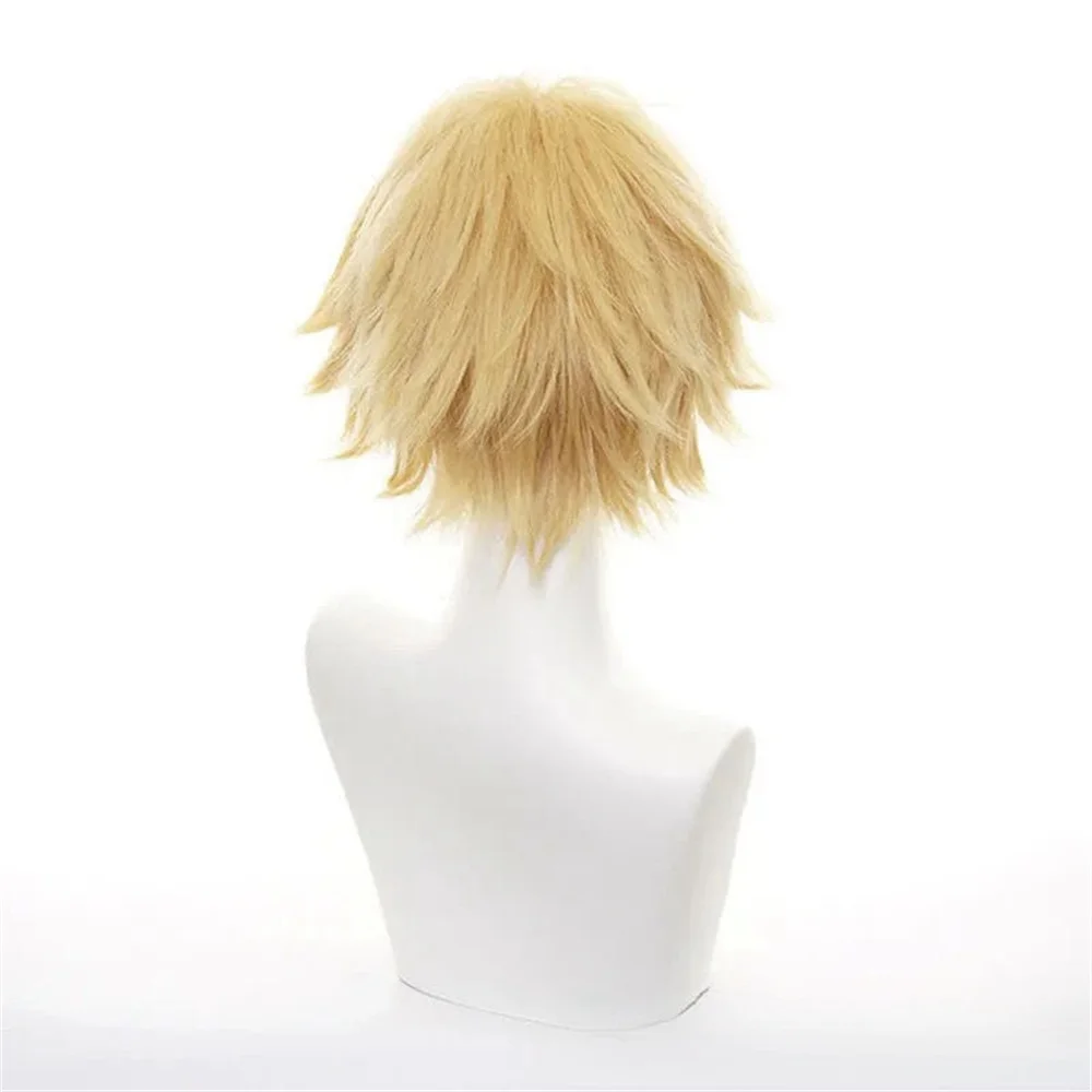 Denji-Peluca de motosierra para hombre y mujer, Cosplay, Anime