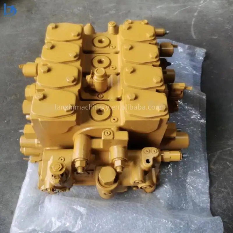 LANXIN 261-3972 Excavator Distribution Valve Hydraulic Main Control Valve for  966H Wheel Loader