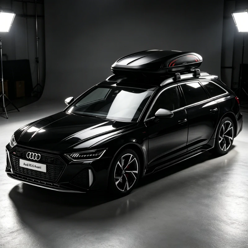 

1:24 ratio RS6 alloy car model, pull back, sound light can open the door, simulated toy car creative ornament decorative gift