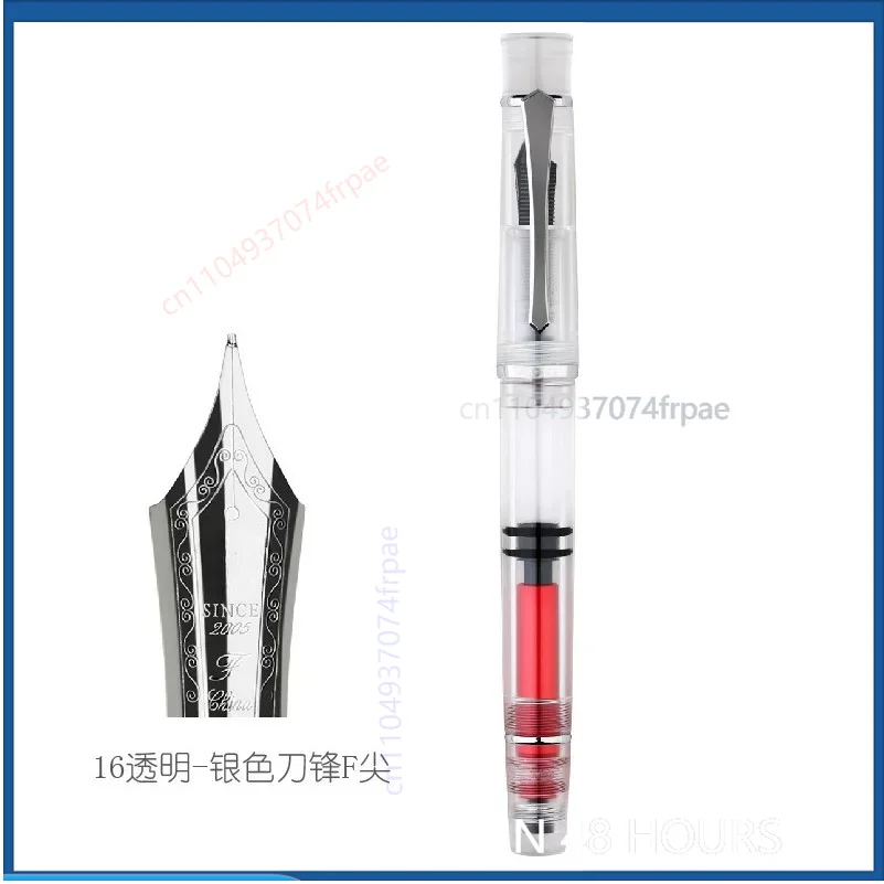 penna-stilografica-penbbs-495-grande-capacita-trasparente-in-acrilico-con-sistema-a-pistone-per-l'assorbimento-dell'inchiostro-ideale-per-la-pratica-di-scrittura-per-uomini-e-donne