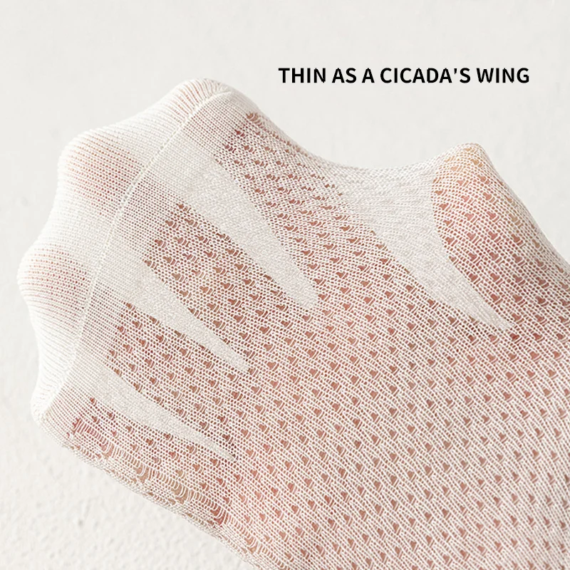 5 pares de calcetines blancos a media pantorrilla para niñas con líneas simples calcetines informales de malla de algodón transpirables para niños