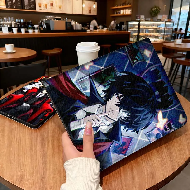 

Anime B-Bungos S-Strays D-Dogs For iPad Pro Air 5th 6th 7th 13 M3 M4 M5 12.9 13.3 inch 2018 2022 2024 2025 Tablet Case