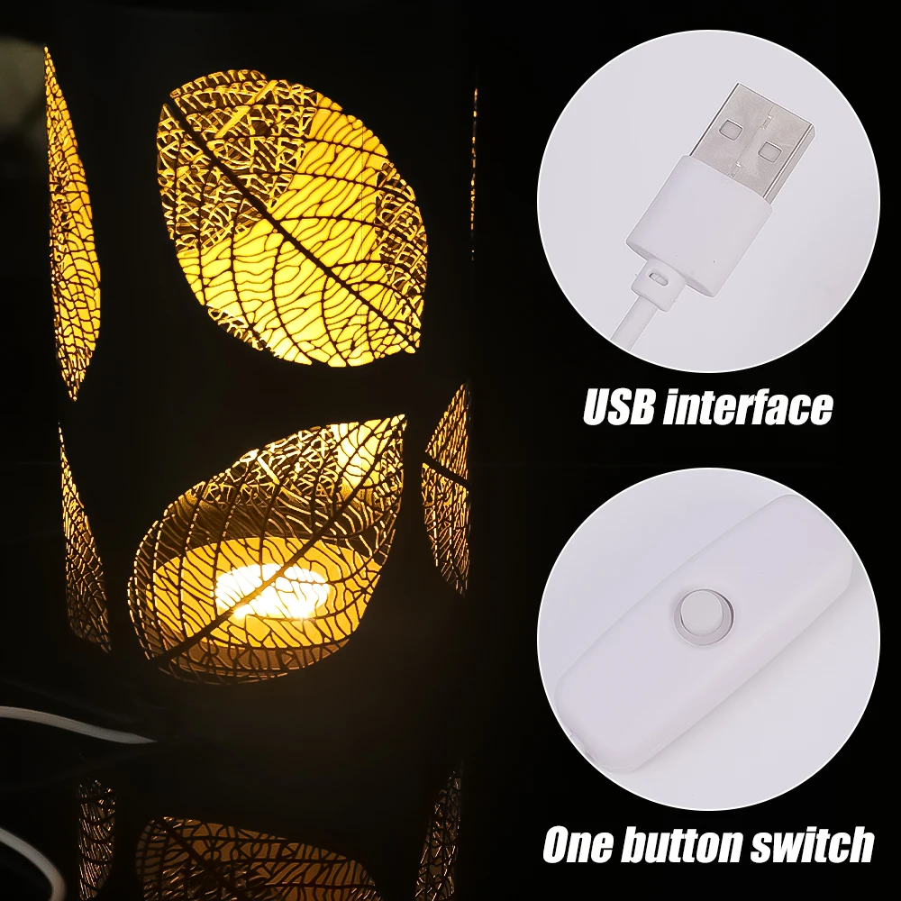 Podstawa LED Luminous Okrągła gumowa drewniana podstawka Podstawa USB Akumulatorowa lampa LED Pulpit DIY Drewniane ozdoby Podstawa wyświetlacza