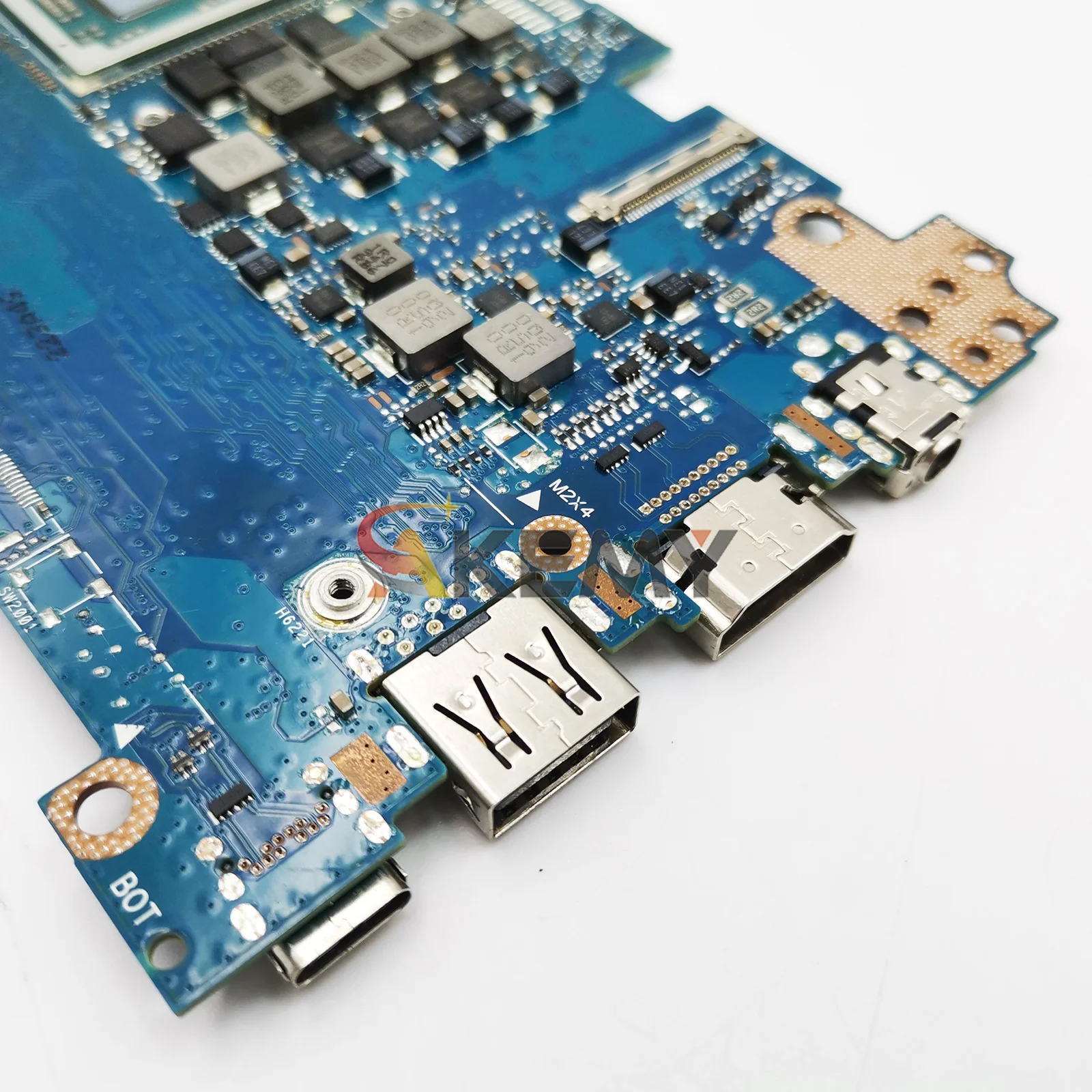 UX434DA Scheda Madre Del Computer Portatile Per ASUS ZenBook UX434DA UX434D UM433DA Scheda Madre Del Notebook Con R3 R5 R7 CPU 100% test OK nave veloce