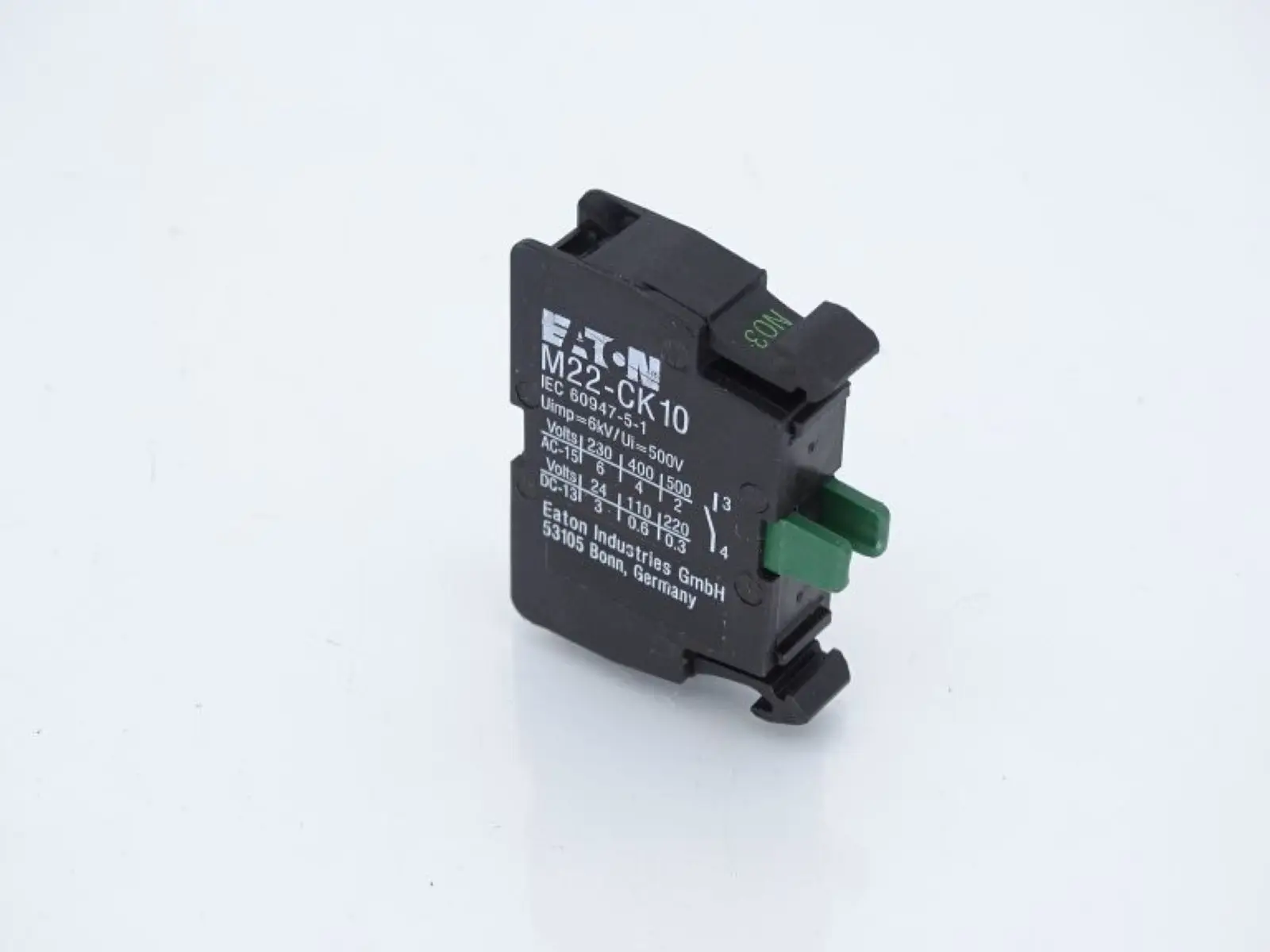 

216384 M22-CK10 M22 pushbutton contact block