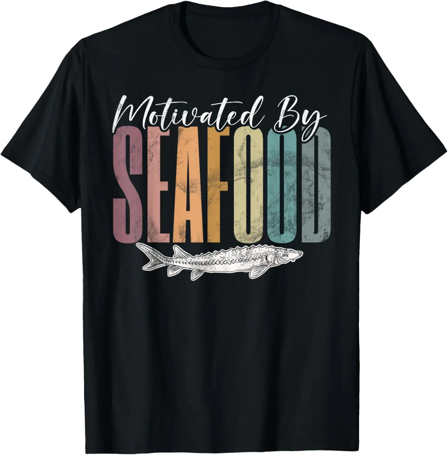 

Футболка Motivated by Seafood