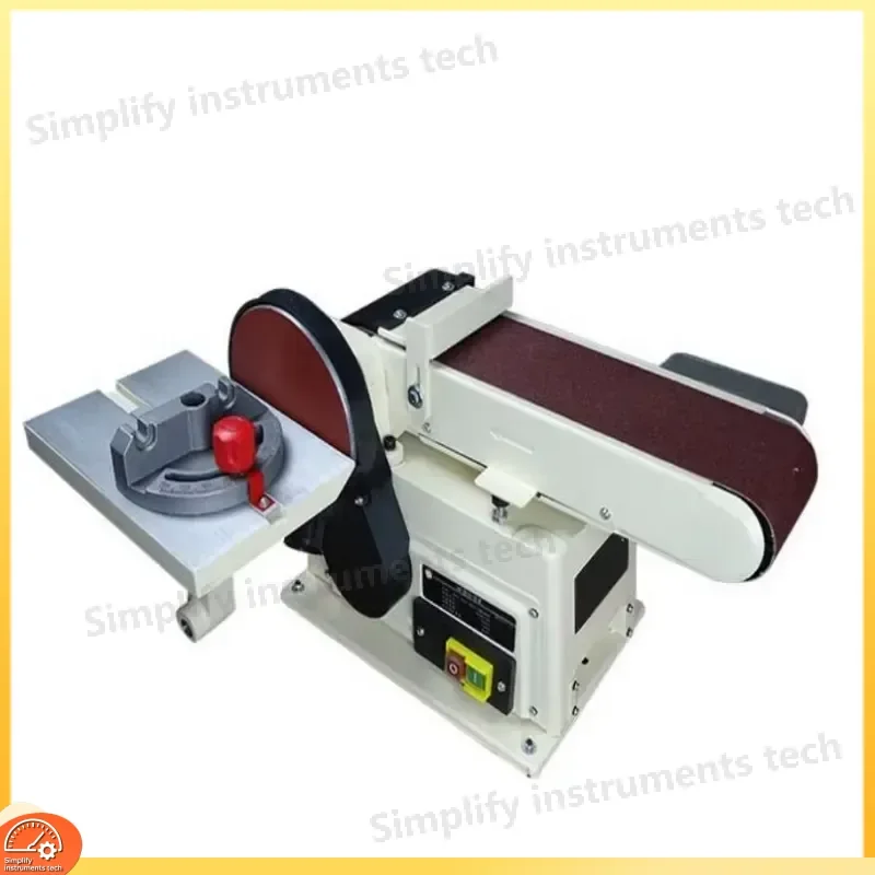 500W Vertical Belt Sander Polishing Small Desktop Woodworking Metal Polisher Grinder Tool for Wood Craft DIY Sanding