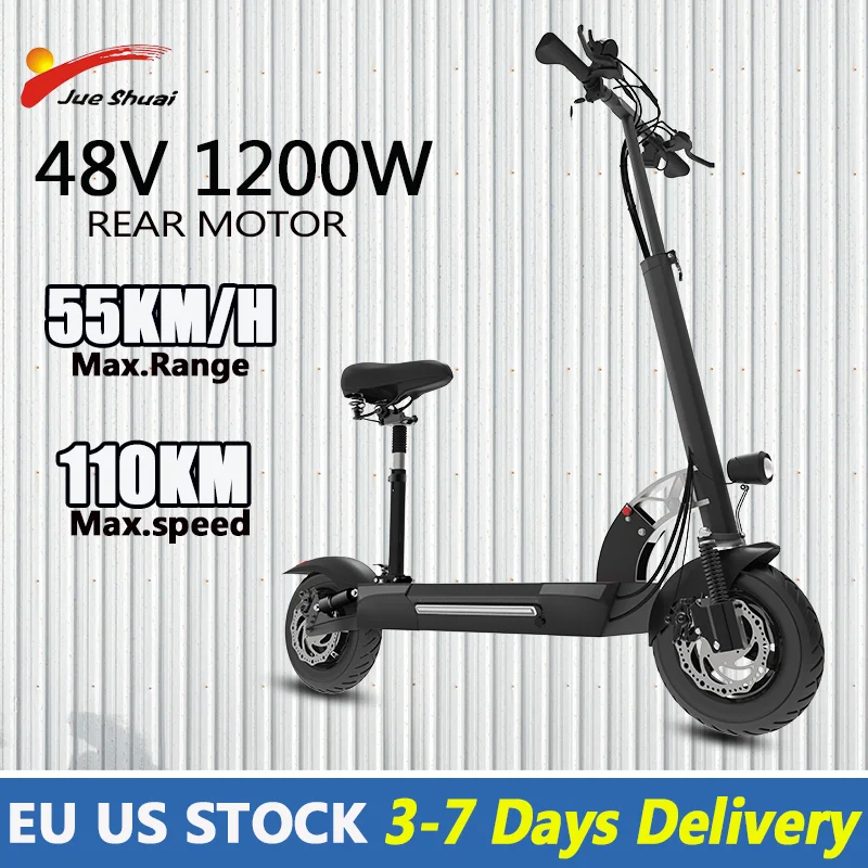 

X48 Electric Scooter 110KM Maximum Distance Foldable E Scooter 48V 13AH/30AH Lithium Battery Monopattino Elettrico with Seat