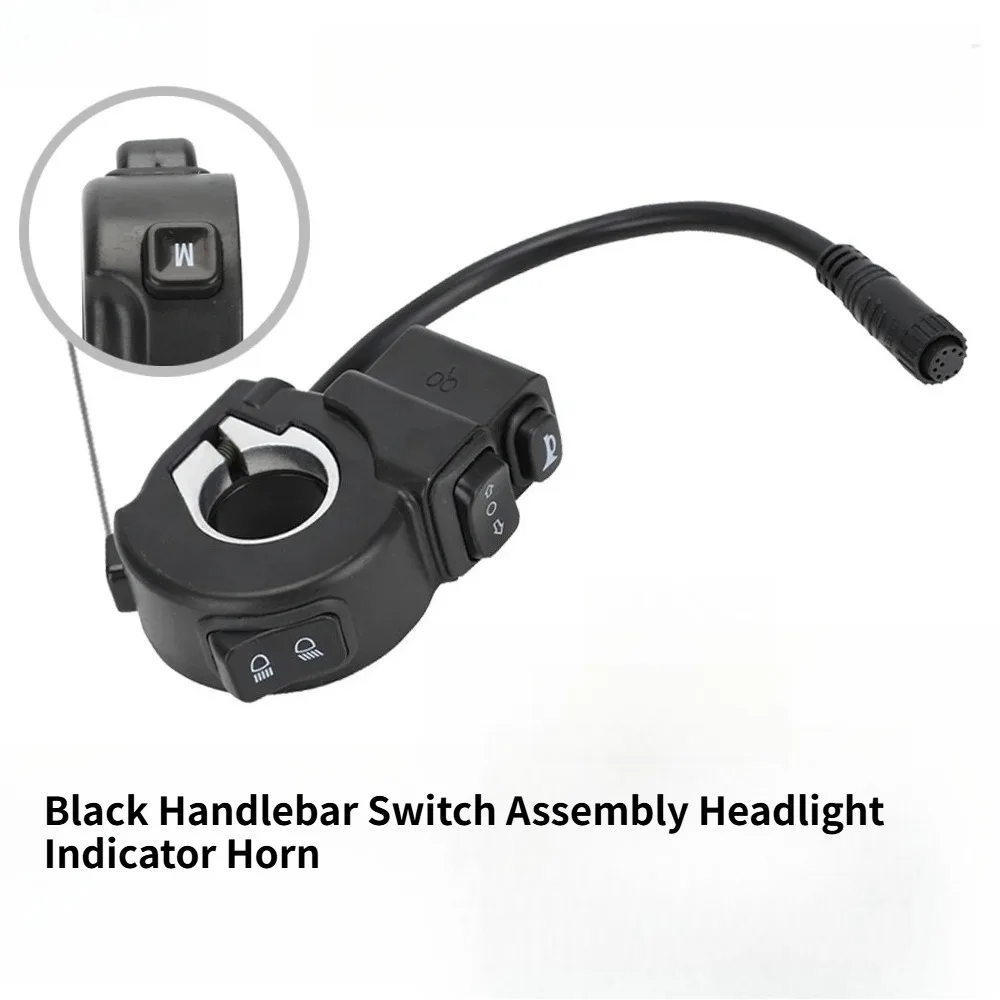 

Black Handlebar Switch Assembly Headlight Indicator Horn For Talaria X3 MX3 MX4 MX5