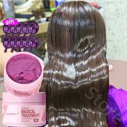 Maschera magica per capelli da 60ml 5 secondi riparazione danni crespi morbidi lisci capelli lucidi trattamento idratante profondo radice dei capelli cura del cuoio capelluto