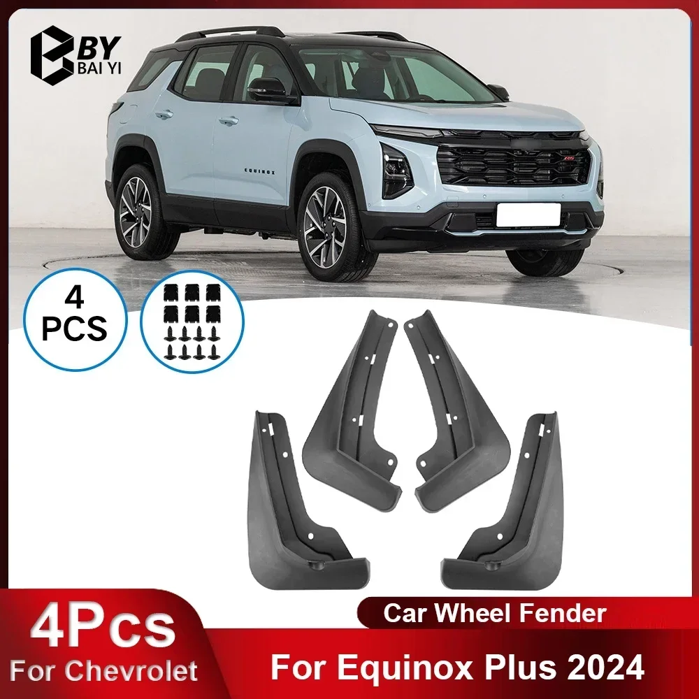 

4 Pcs Car Fender Customization Suitable for Chevrolet Equinox Plus 2024 Car Exterior Modification Accessories Wheel Fender Set