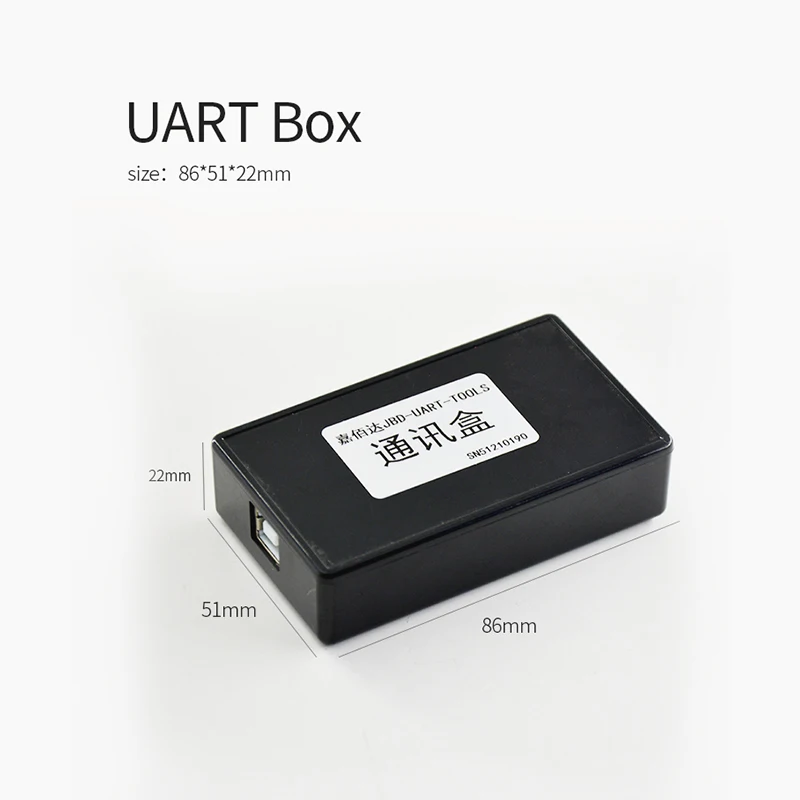 Jiabaida 4S-24S 9V-90V Smart BMS Bluetooth UART RS485 Color LCD Communication Accessories view 3