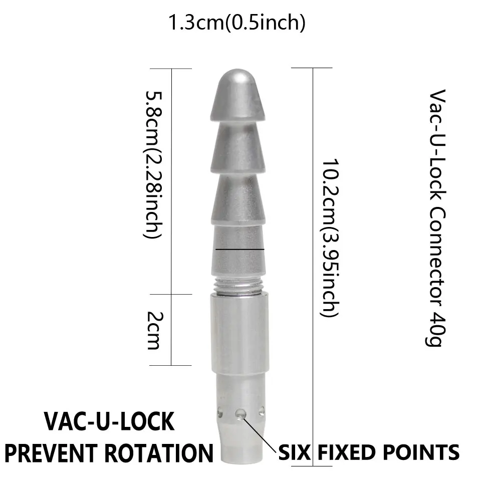 FREDORCH Sex Machine Dildos Quick Connector Vibrator For Women Attachments Toys for Adults Sex Anti-rotation Metal Fittings