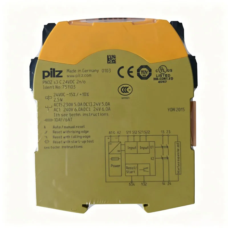 S3 C 24VDC 751103 24VDC industrial control module for safety relay