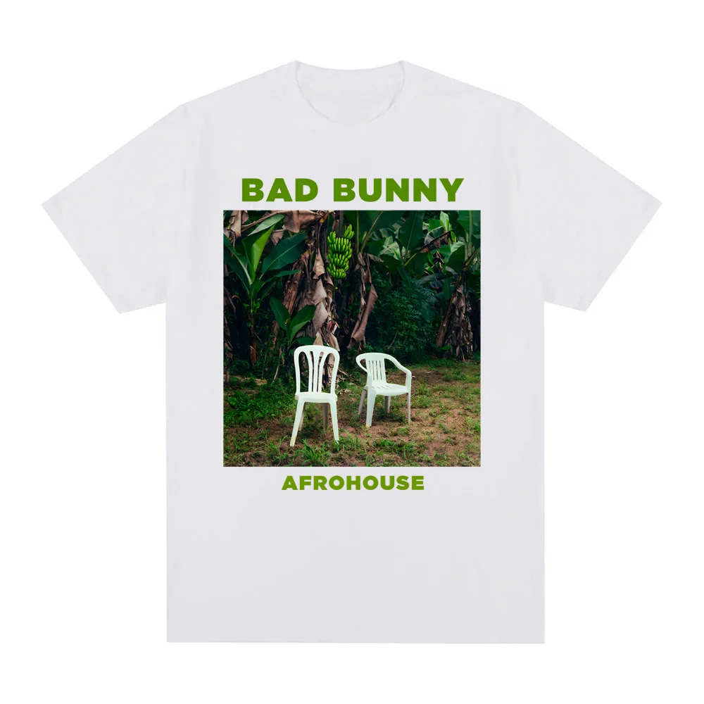 

Футболка BAD BUNNY- NUEVAYoL Funko Pop Harajuku, готическая футболка с коротким рукавом, женская/мужская повседневная футболка из 100% хлопка, футболки с круглым вырезом