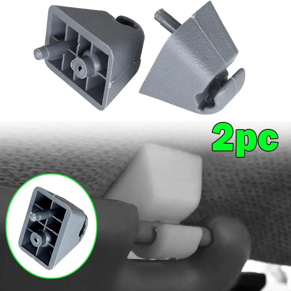 2 SUN VISOR CLIP HOLDER MOUNT FOR OPEL VECTRA OMEGA B CALIBRA CHEVROLET CHEVY TIGRA CORSA PLUS CLASSIC CELTA PRISMA SUZUKI FUN