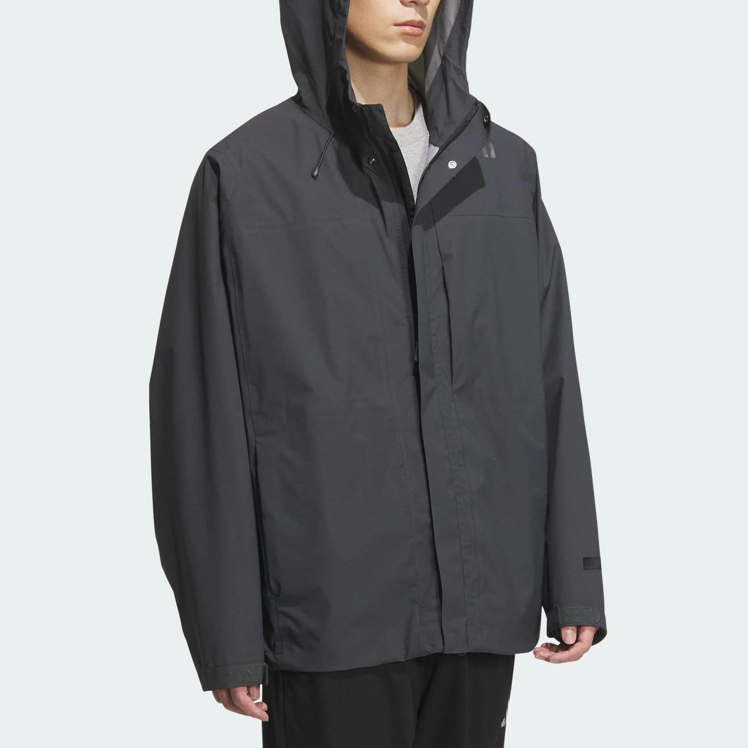 Adidas genuine Men's Sports Outdoor Hooded Hiking Jacket JM0978