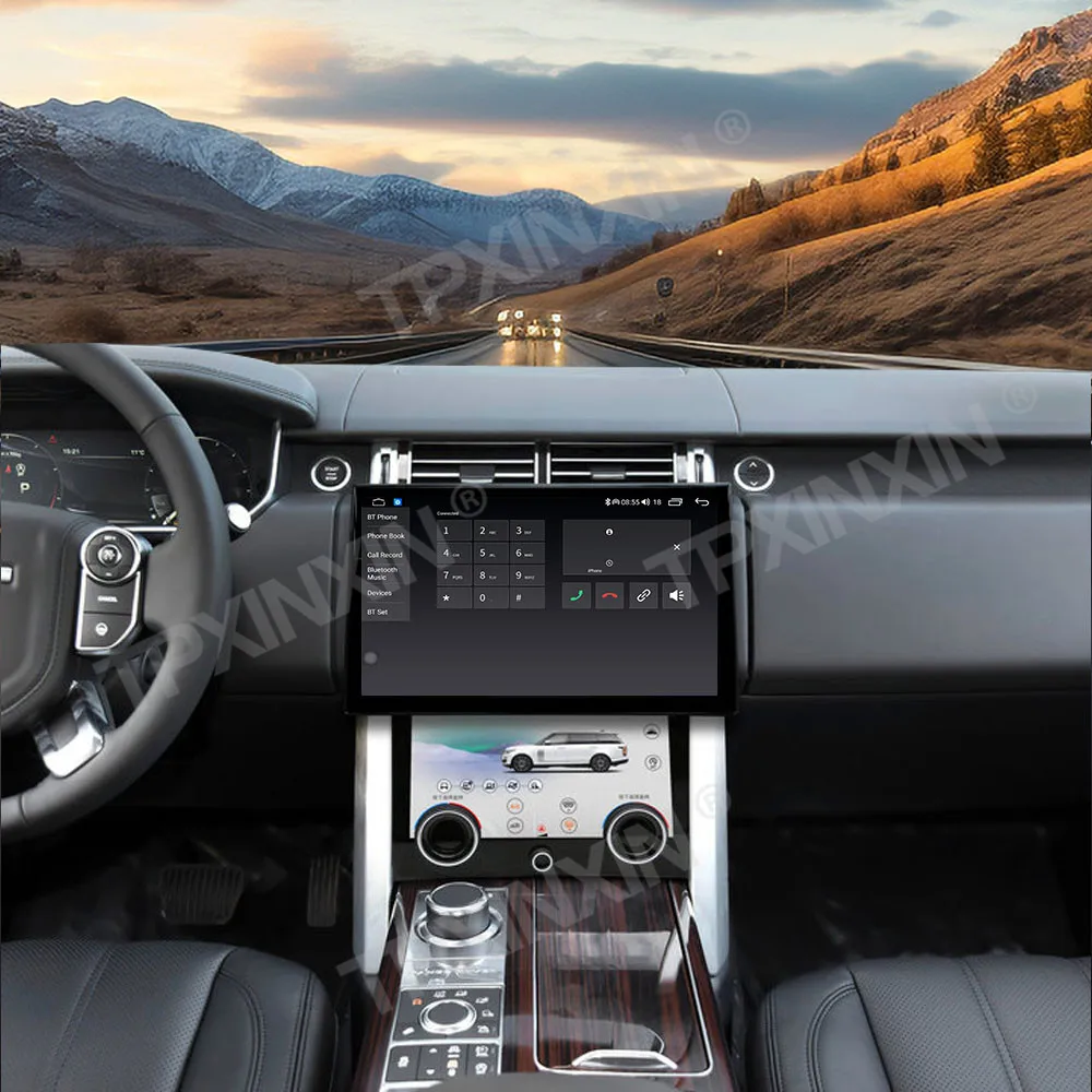 13.3 "سيارة مشغل وسائط متعددة لاند روفر فوغ L405 2013-2017 تحديث 2025 راديو السيارة السيارات نظام تحديد المواقع والملاحة Carplay وحدة Ai الشاشة #6