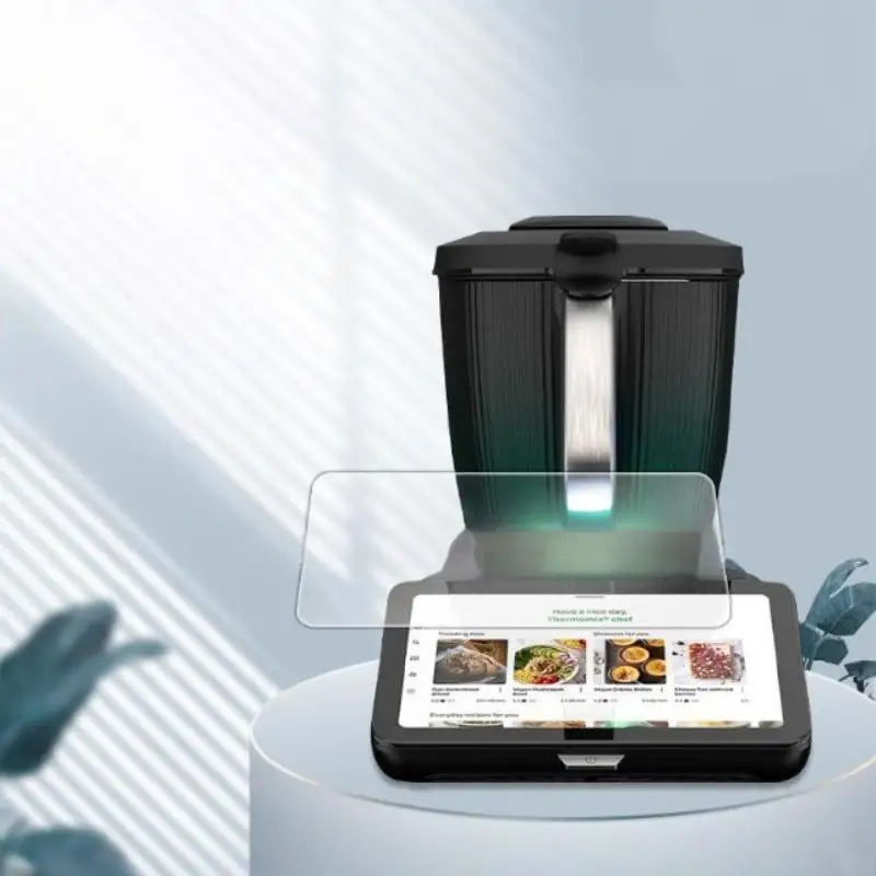 

High-Alumina Glass Screen Protector for Thermomix TM7 Anti-Scratch Anti-Fingerprint Clear Tempered Glass Mixer Accessories