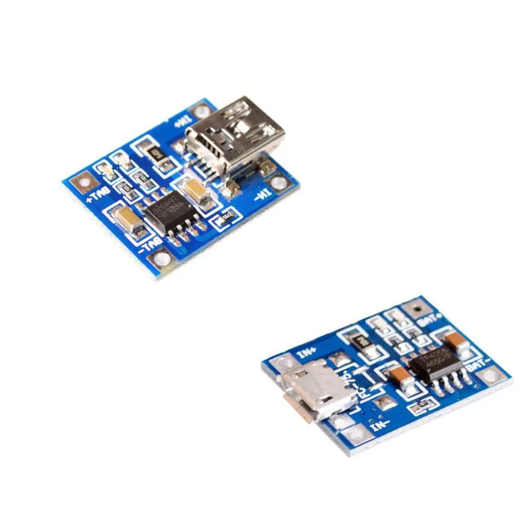 TP4056 18650 Lithium Battery 3.7V 3.6V 4.2V Lithium Battery Charging Board 1A Overcharge Overdischarge Protection MOQ 50