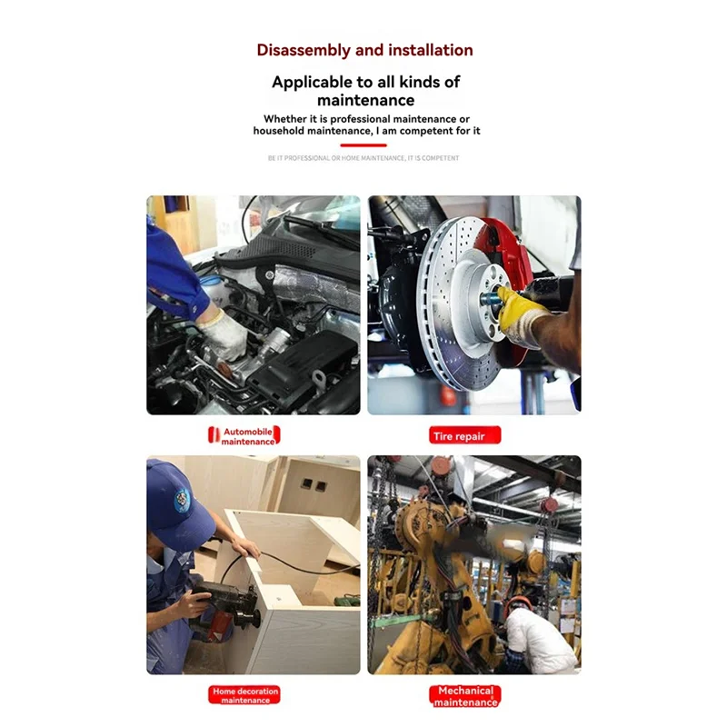 

【Party-Decoration】Universal Socket Universal Magic Socket Multi-Function Wrench Socket Set Combination Tool Quick Ratchet Wrench