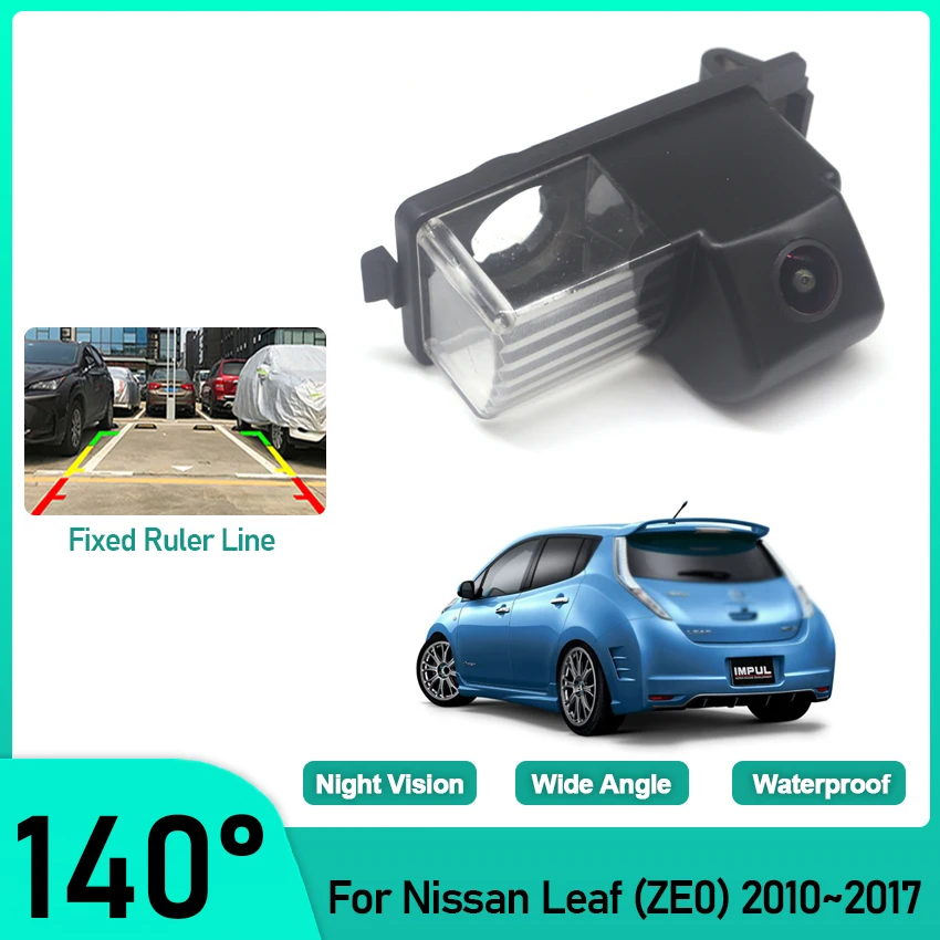 

Камера заднего вида для Nissan Leaf (ZE0) 2010 ~ 2015 2016 2017 CCD камера заднего вида ночного видения камера заднего вида для номерного знака