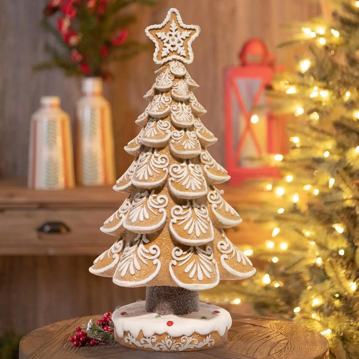 

Украшение рождественской елки, пряничные фигурки, декор ручной работы для рождественских подарков-Рождественская вечеринка, домашний декор