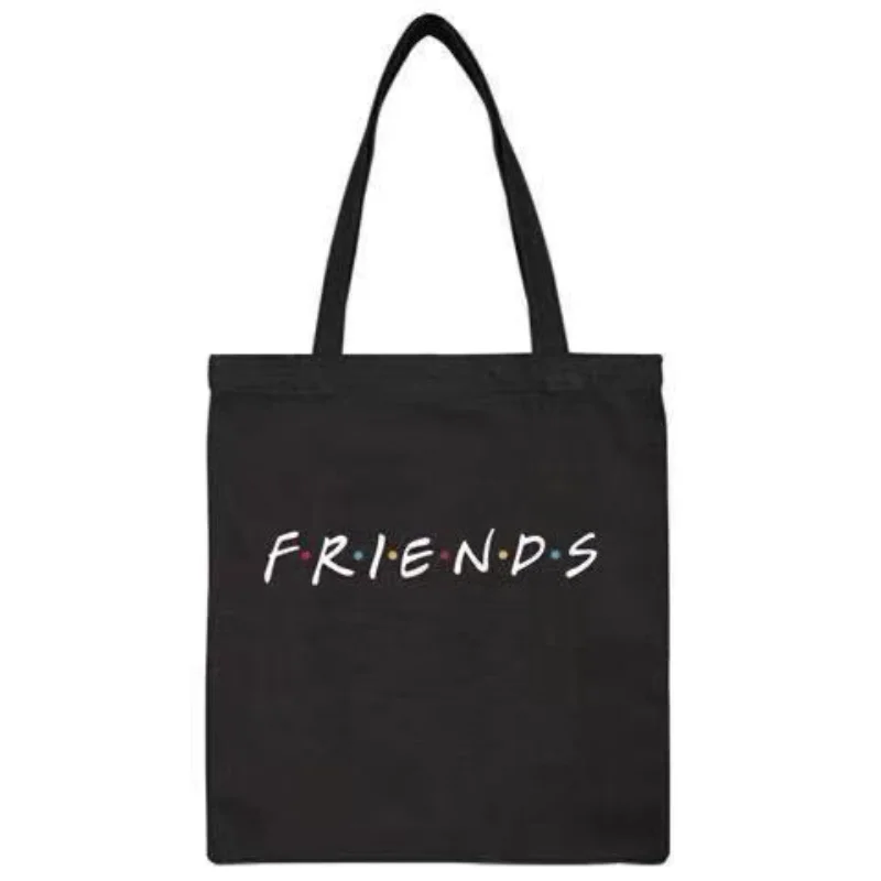 FRIENDS Letter TV Show Women Bag Harajuku New Fashion Leisure Crossbody Bags For Women Big Capacity Handbag Purse Shoulder Bags