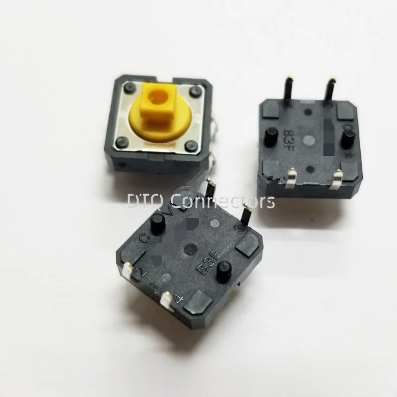 10pcs/lot B3F series light touch button switch B3F-4055 button switch 12x12x7.3mm