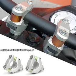 28mm Handlebar Risers Mounting Bar Adjustable Progressive Handlebar Damping For 690 Duke 790 Adv 1190 ADV 1290 Super Adventure