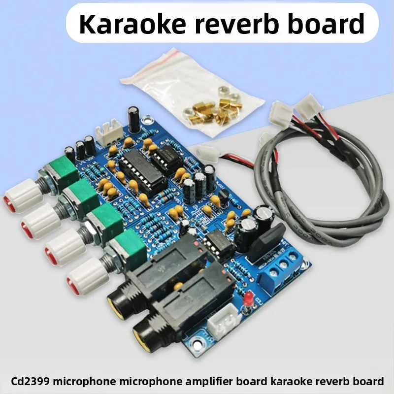 FOR Karaoke Reverb Board Microphone Amplifier Tuning Module Preamp Control Board