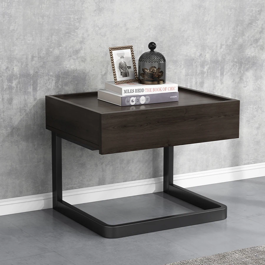 

Modern Dressing Table Bedside Italian Luxury Makeup Storage Handle Drawers Nightstands Rectangle Penteadeira Wood Furniture