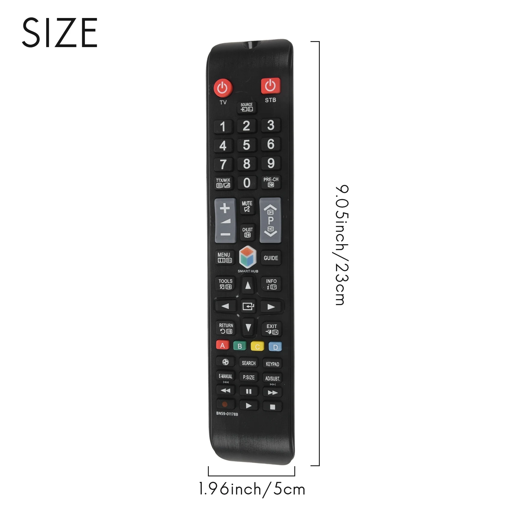 Новый пульт дистанционного управления для Samsung SMART TV BN59-01178B UA55H6300AW UA60H6300AW UE32H5500 UE40H5570 UE55H6200