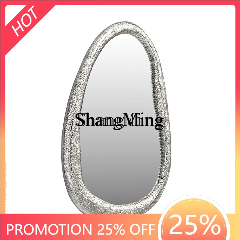 

ZYY advanced irregular art mirror bathroom wall hanging bathroom mirror creative dressing background wall home decoration mirror