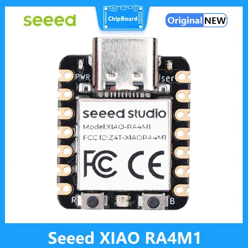 Seeed XIAO RA4M1 - Smallest Dev Board Based on 32-bit Renesas RA4M1, Arduino IDE-Ready, 19 GPIOs, RGB LED, CAN BUS, USB 2.0