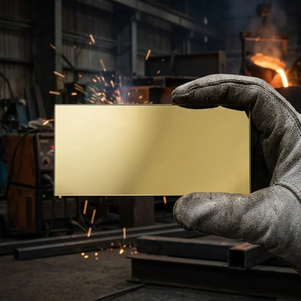Glass Welding Lens Replacement 5.5 x 10.8 cm Shade 9-13 DIN Certified Dual Layer IR for Helmet Covers Glass Welding