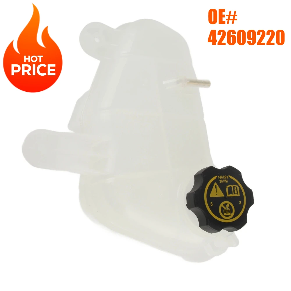 

95048411 Engine Coolant Reservoir with 42609220 Coolant Overflow Recovery Reservoir for 1.4L 1.6L 1.8L