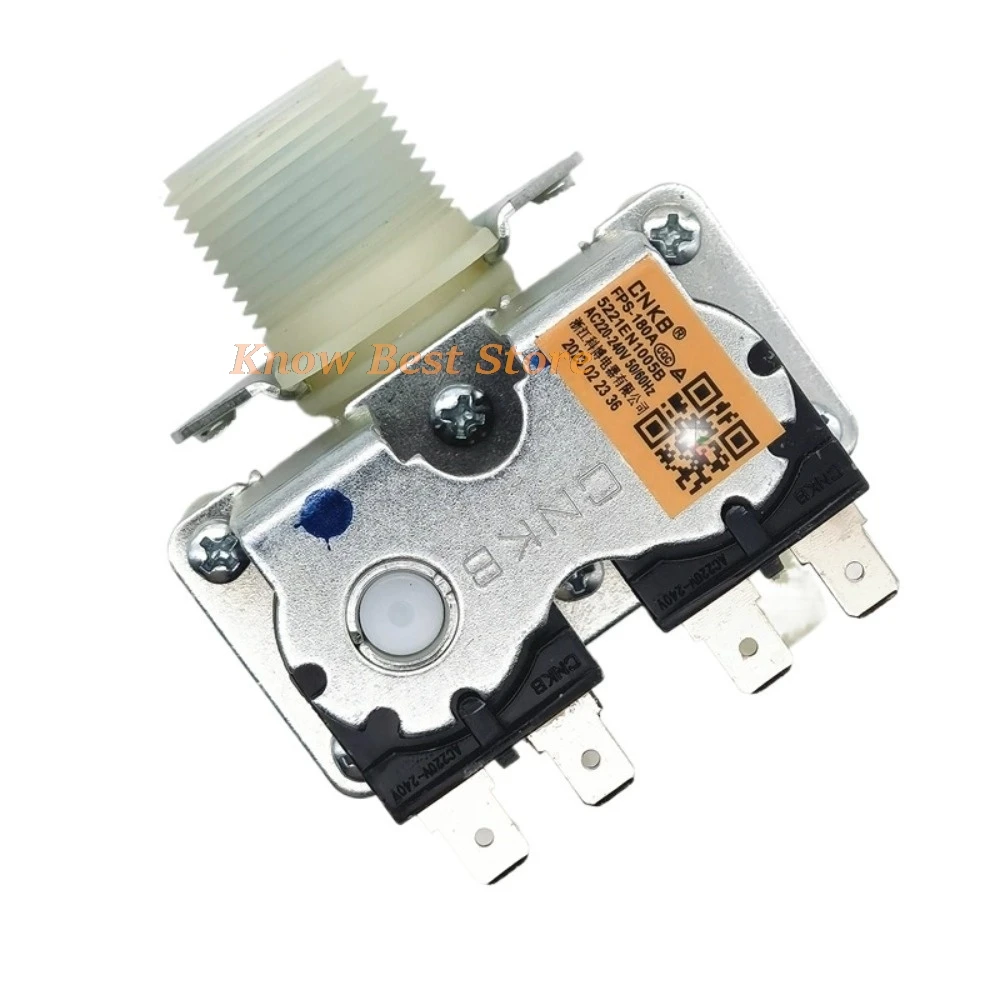 1PCS Verwendet Für LG Waschmaschine Elektrische Wasser Einlass Magnetventil 5221EN1005B FPS-180A 220V Welle Waschmaschine Teile