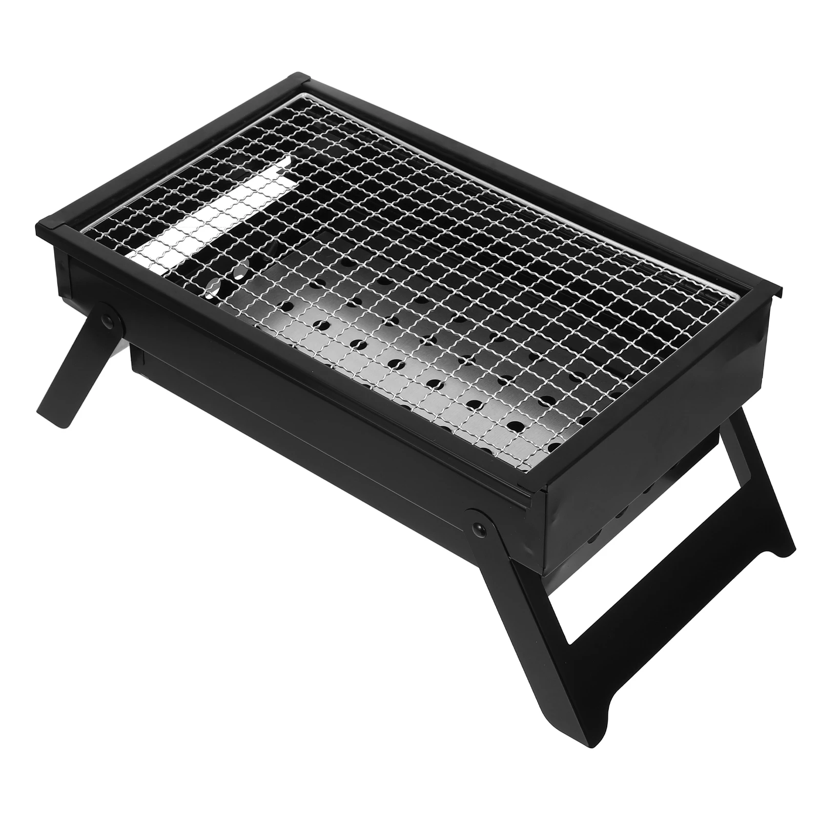 

Portable Barbecue Mini Charcoal Folding Small Camping Outdoor Cooking Travel Small Folding Tabletop Grill For Outdoor Cooking