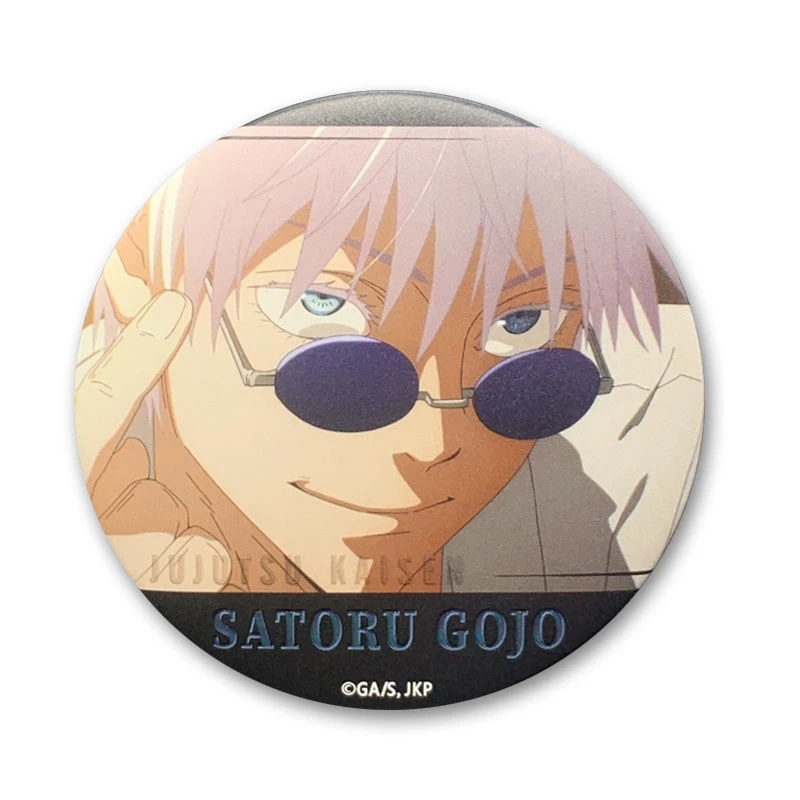 

Anime Jujutsu Kaisen Satoru Gojo Cosplay Relief Laser Badge Cute Ambitus