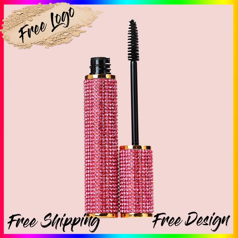 Waterproof Lengthening Curling Black Mascara For Beginners Smudge Proof Private Label Custom Logo Vegan Makeup Wholesale