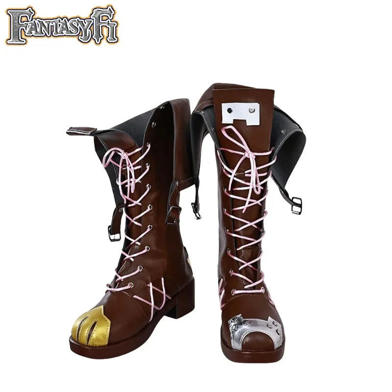 LOL Jinx เกมคอสเพลย์เครื่องแต่งกาย ShoesThe หลวม CANNON Arcane Jinx COSPLAY ชุดวิกผมสีฟ้า ShoesFor ฮาโลวีน Carnival PARTY